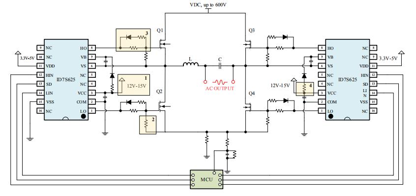 ir2110驱动替代电路图